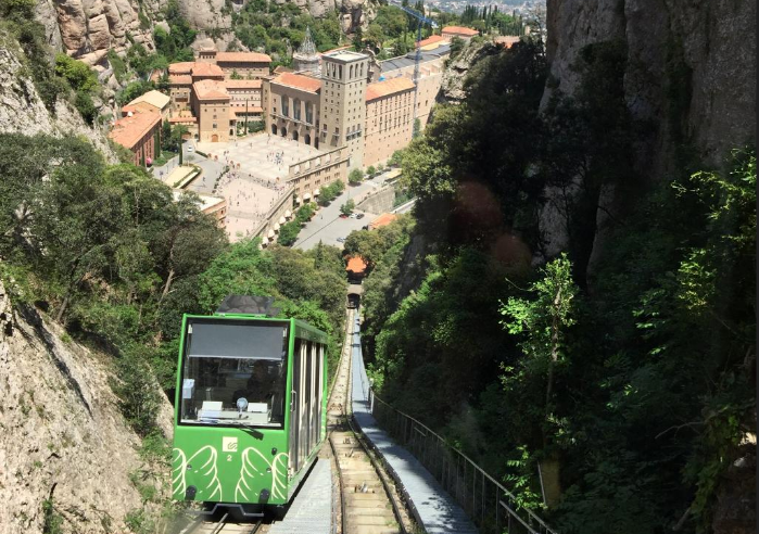 funicular de sant joan montserrat