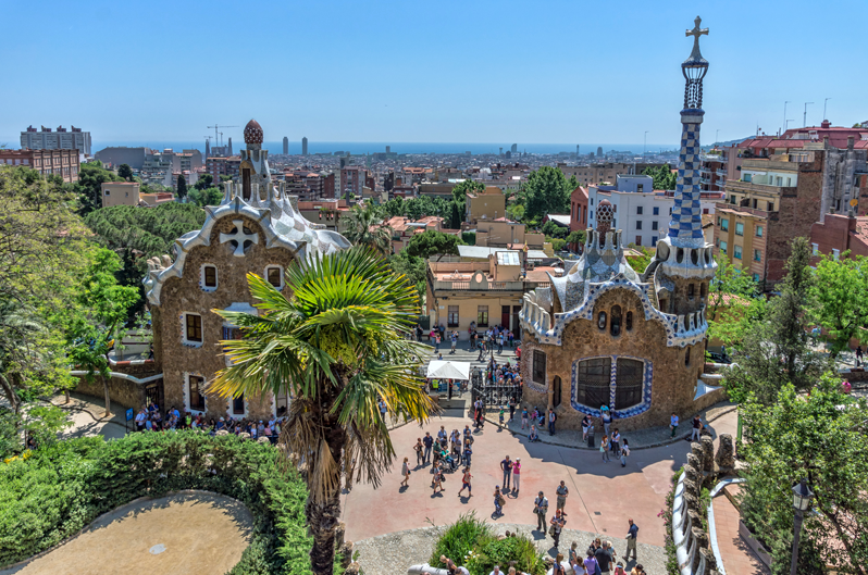 barcelona park guell