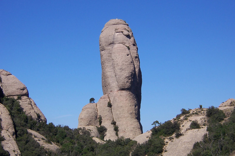 Legends of Montserrat. Cavall Bernat